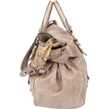 Miu Miu Classic Leather City Handbag