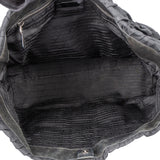 Prada Quilted Nylon Triangle Handbag