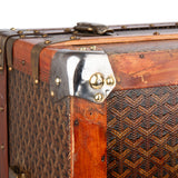 Goyard Goyardine "JVC" Cabin Trunk Suitcase Malle 90