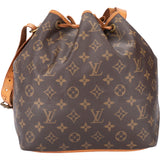 Louis Vuitton Canvas Monogram Sac Noe Petit Shoulder Bag