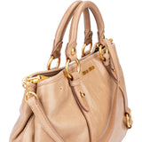 Miu Miu Classic Leather City Handbag