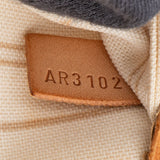 Louis Vuitton Damier Azur Monogram Neverfull MM Shopper Handbag