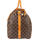 Louis Vuitton Canvas Monogram Keepall 60 Bandouliere