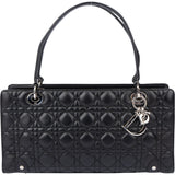 Christian Dior Quilted Leather East West Lady Dior Handbag