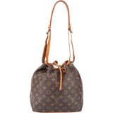 Louis Vuitton Canvas Monogram Sac Noe Petit Shoulder Bag