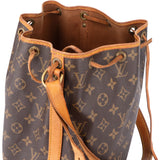 Louis Vuitton Canvas Monogram Sac Noe Petit Shoulder Bag