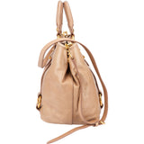 Miu Miu Classic Leather City Handbag