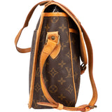 Louis Vuitton Canvas Monogram Gibeciere Crossbody Bag