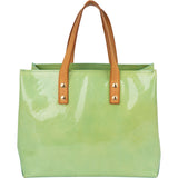 Louis Vuitton Green Patent Leather Reade PM Handbag