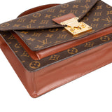 Louis Vuitton Canvas Monogram Monceau Handbag