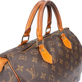 Louis Vuitton Canvas Monogram Speedy 30 Handbag