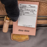 Miu Miu Classic Leather City Handbag