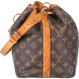 Louis Vuitton Canvas Monogram Sac Noe Petit Shoulder Bag