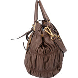 Prada Quilted Nylon Triangle Handbag
