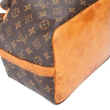 Louis Vuitton Canvas Monogram Sac Noe Petit Shoulder Bag