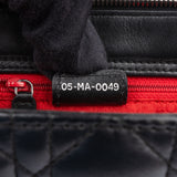 Christian Dior Quilted Leather East West Lady Dior Handbag