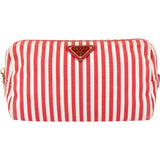 Prada Cotton Stripes Triangle Pouch