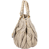 Miu Miu Quilted Leather City Handbag