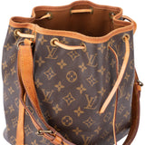 Louis Vuitton Canvas Monogram Sac Noe Petit Shoulder Bag