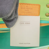 Louis Vuitton Green Patent Leather Reade PM Handbag