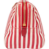 Prada Cotton Stripes Triangle Pouch