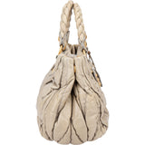 Miu Miu Quilted Leather City Handbag
