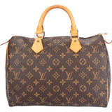 Louis Vuitton Canvas Monogram Speedy 30 Handbag