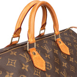 Louis Vuitton Canvas Monogram Speedy 40 Handbag