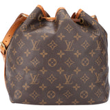 Louis Vuitton Canvas Monogram Sac Noe Petit Shoulder Bag