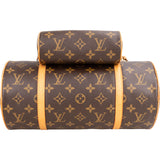 Louis Vuitton Canvas Monogram Papillon Set Handbag