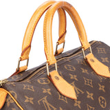 Louis Vuitton Canvas Monogram Speedy 30 Handbag