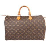 Louis Vuitton Canvas Monogram Speedy 40 Handbag