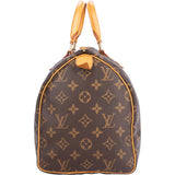 Louis Vuitton Canvas Monogram Speedy 30 Handbag