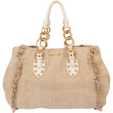 Miu Miu Classic Jute Handbag