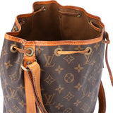 Louis Vuitton Canvas Monogram Sac Noe Petit Shoulder Bag