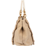 Miu Miu Classic Jute Handbag