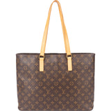 Louis Vuitton Canvas Monogram Luco Shoulder Bag