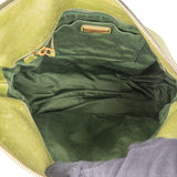 Miu Miu Green Leather City Handbag