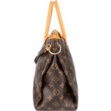 Louis Vuitton Canvas Monogram Pallas MM Handbag