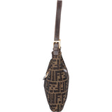 Fendi FF Monogram Baguette Buckle Shoulder Bag