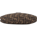 Fendi FF Monogram Baguette Buckle Shoulder Bag