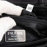 Prada Black Nylon Triangle Mini Handbag