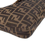 Fendi FF Monogram Baguette Buckle Shoulder Bag