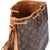 Louis Vuitton Canvas Monogram Sac Noe Petit Shoulder Bag