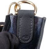 Hermès Bleu Clemence Leather Evelyne GM Crossbody Bag