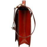 Louis Vuitton Cognac Epi Leather Monceau Handbag