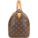 Louis Vuitton Canvas Monogram Speedy 35 Handbag