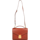 Louis Vuitton Cognac Epi Leather Monceau Handbag