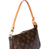 Louis Vuitton Canvas Monogram Pochette Accessoire Handbag