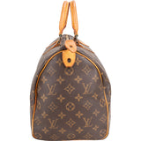 Louis Vuitton Canvas Monogram Speedy 35 Handbag